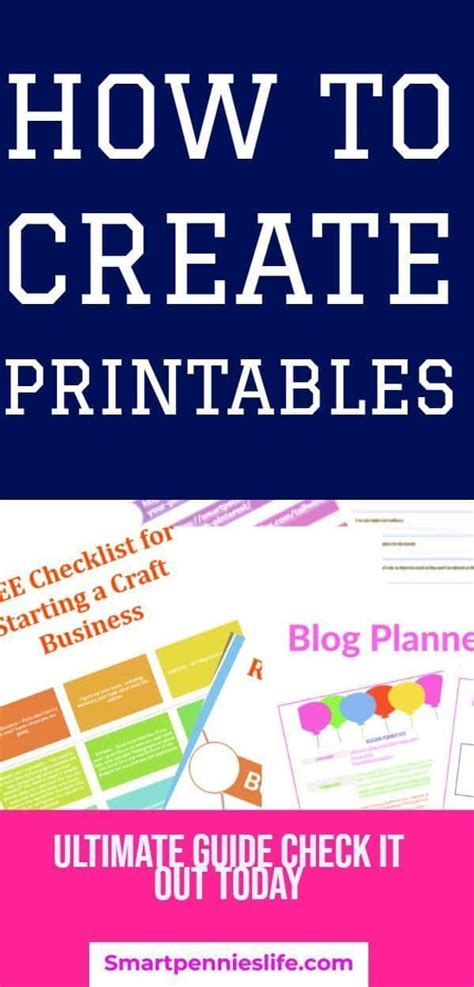 How to create Printables to Sell or Optin Freebie to grow your email