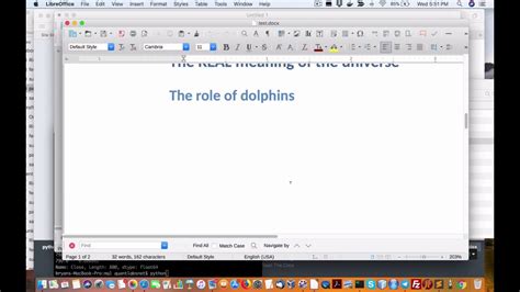 How to create a Microsoft Word document from Python 3 YouTube
