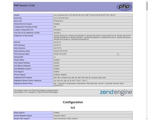 How to create a PHP info page Fraction Servers