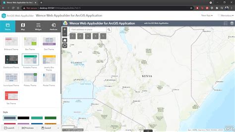 How to create a Web AppBuilder in ArcGIS Online YouTube