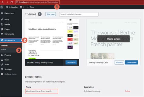 How to create a WordPress template from scratch