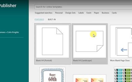 How to create a book in publisher