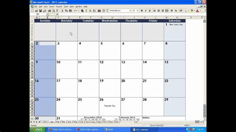 How to create a calendar in excel. In cell B3, which is the left-most cell above the first month calendar grid, enter 1. With cell B3 selected, hold the Control key and press the 1 key (or Command + 1 for Mac). This will open the Format Cells dialog box. In the Format Cells dialog box, make sure the Number tab is selected. 