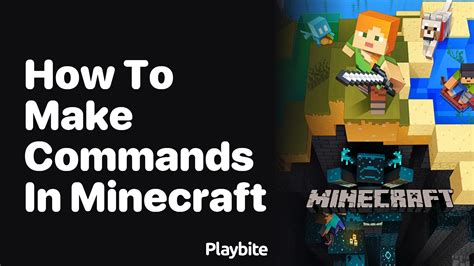 How to create a command in minecraft