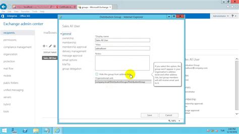 How to create a distribution group in exchange 2016 powershell.  New-Distributi...