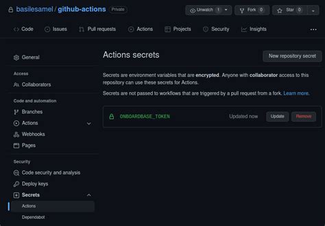 How to create a github secret.  Sep 13, 2025 · If you&rsquo;re using GitHu...