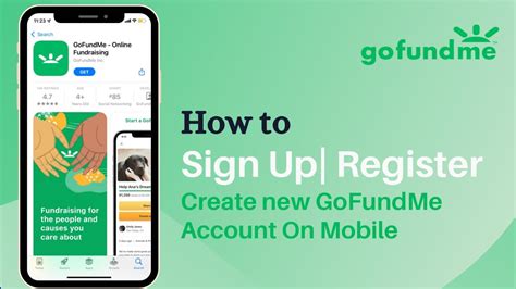 How to create a gofundme account for someone else?