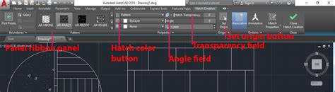 How to create a hatch in autocad