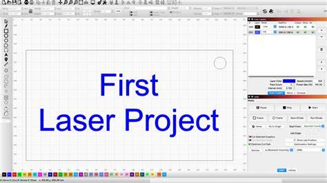 How to create a laser cut file in lightburn.  LightBurn talks directly to yo...