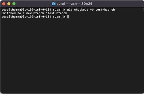 How to create a new local branch in Git Suraj Sharma