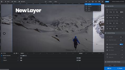 How to create a popup menu in Revolution Slider 6.0 YouTube