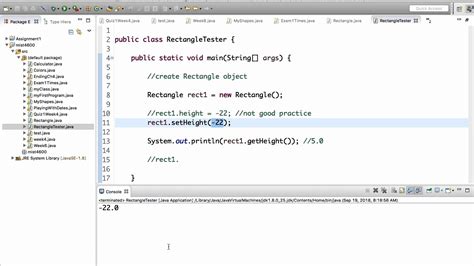 How to create a rectangle in java