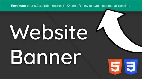 How to create a scrolling banner