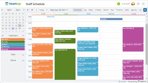 How to create a shared company calendar for time off and holidays?