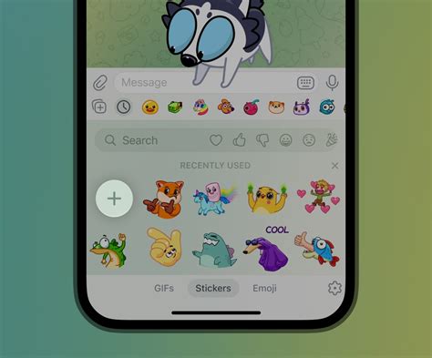 How to create a sticker in telegram