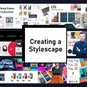 A Stylescape template is a visual representation of a brand’s personality, tone, and style. It is a collection of images, textures, colors, and fonts that help designers and marketers to create a visual language that truly represents the brand.. 