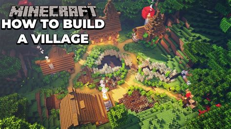 How to create a village in minecraft