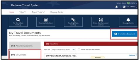How to create a voucher in dts