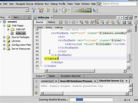 How to create a website in netbeans