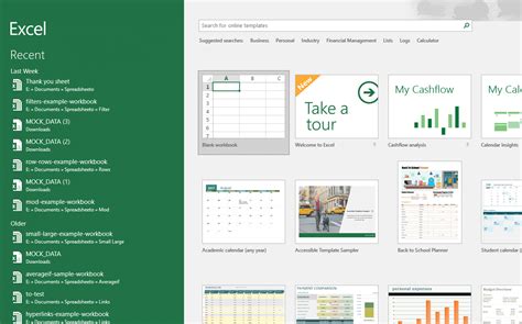 How to create a workbook in excel