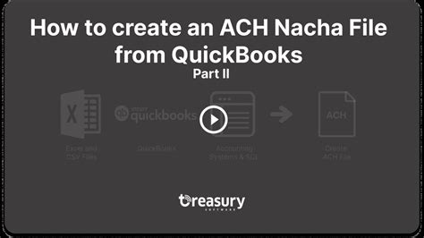 How to create an ACH Nacha File from QuickBooks Part II (see update
