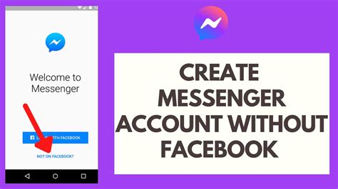 How to create an account in messenger