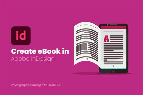 How to create an ebook in indesign