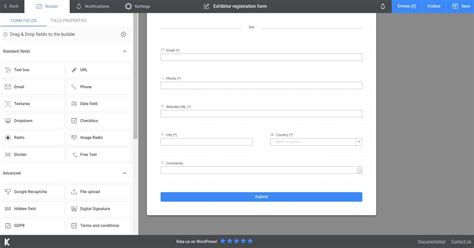 How to create an exhibitor registration form a complete tutorial for 2021