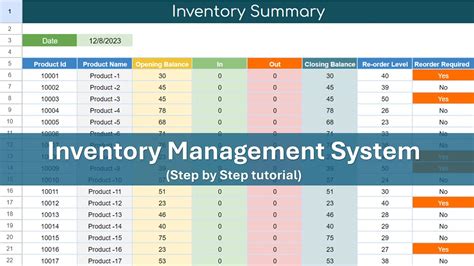 How to create an inventory management system.  Learn how to create an inventory system from...