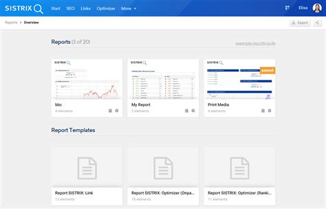 How to create and configure Reports in the SISTRIX Toolbox SISTRIX