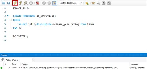 How to create and execute MySQL stored functions and procedures