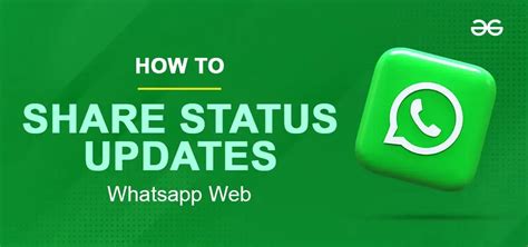 How to create and share status updates WhatsApp Help Center. 