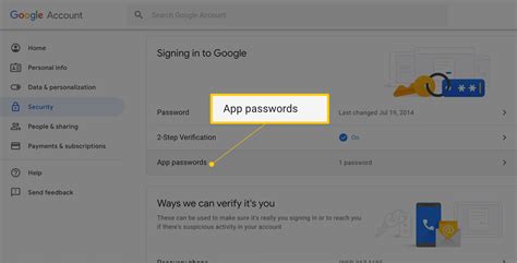 How to create app password in gmail for nodemailer