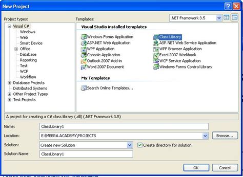 How to create assembly in asp net