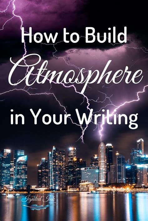 How to create atmosphere in writing