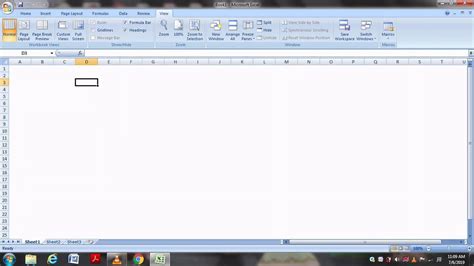 How to create blank sheet in excel