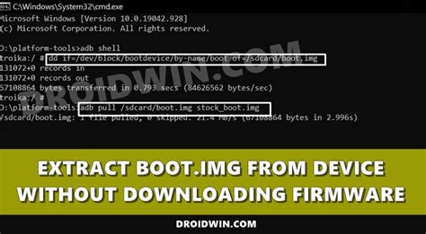How to create boot img file android. img file directly from your devic...