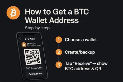 How to create btc wallet address.  Creating a cryptocurrency wallet address is the first step...