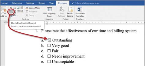 How to create checklist in word. In create a checklist in Word, follow the measures see: Initially, make sure the “Developer” tab is displayed. To enable it, navigate to the “File” tab, will click “Options,” “Customize Ribbon,” and tick the checkbox beside “Developer.” ... 