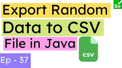 How to create csv file in java