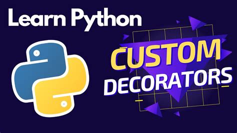 How to create custom decorators in Python with examples Python