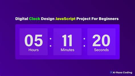 How to create digital clock in javascript