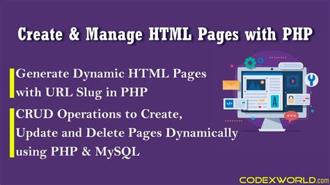 How to create dynamic page in php