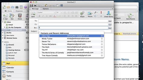 How to create email blast in outlook