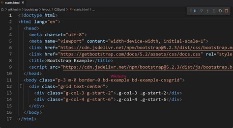 How to create grid in bootstrap