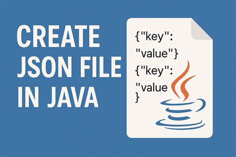 How to create json in java