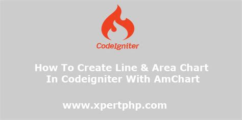 How to create line chart in codeigniter