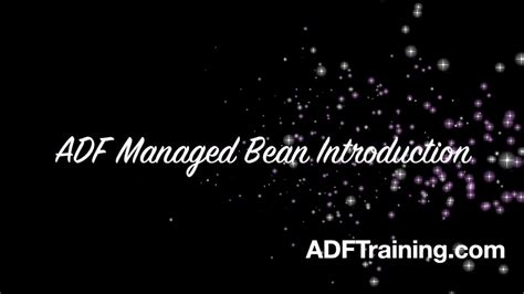 How to create managed bean in adf