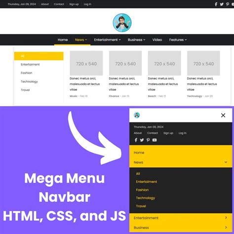 How to create menus in html. 01 but has been Creating a menu in HTML in...