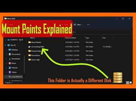 How to create mount point in windows